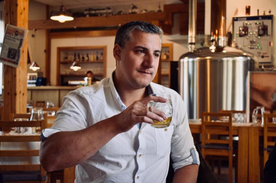 Darius Burrows Trilogy Beverage Brands at Slavkov Brewery