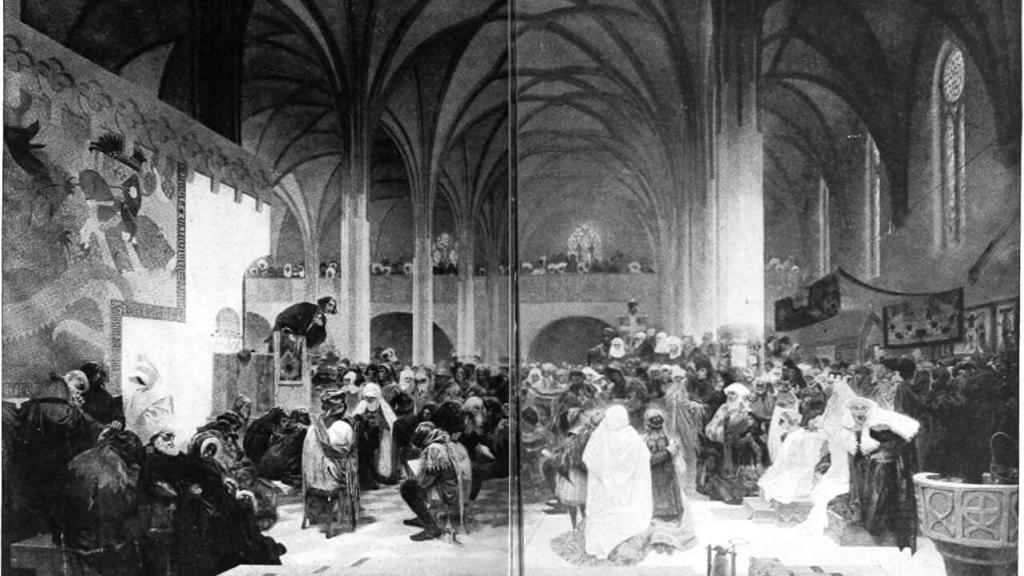 Historical_illustrations_of_Slavic_nations,_Jan_Hus_Preaching_in_the_Chapel_of_Bethlehem